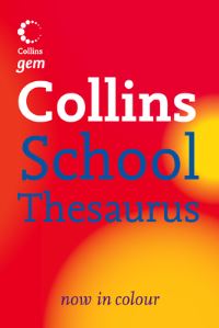 Book Cover for Collins School Thesaurus by Sandra Anderson