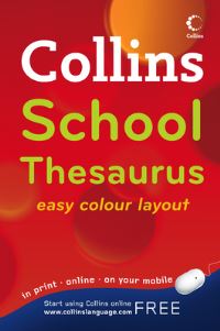 Book Cover for Collins School Thesaurus by Elizabeth Gordon, Geoffrey Hughes, Imogen Kerr, W A Krebs, Jenny Kumar