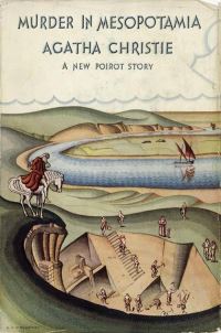 Book Cover for Murder in Mesopotamia by Agatha Christie