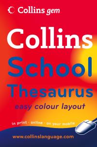 Book Cover for Collins School Thesaurus by 