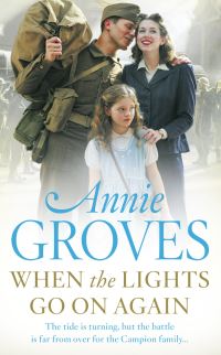 Book Cover for When the Lights Go on Again by Annie Groves