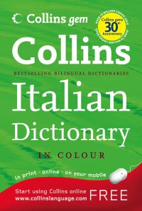 Book Cover for Collins Italian Dictionary by Maggie Seaton