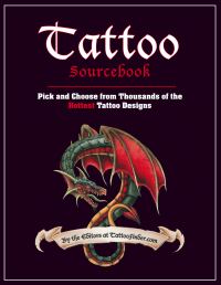 Book Cover for Tattoo Sourcebook by Tattoofindercom