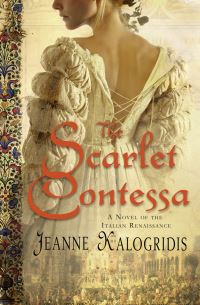 Book Cover for The Scarlet Contessa by Jeanne Kalogridis