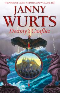 Book Cover for Destiny's Conflict by Janny Wurts