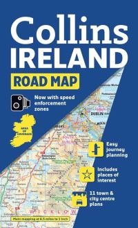 Book Cover for Ireland Road Map by Collins Maps
