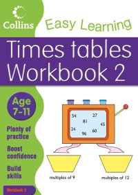Book Cover for Collins Easy Learning Times Tables. Age 7-11 Workbook 2 by Simon Greaves