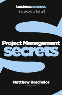 Book Cover for Project Management Secrets by Matthew Batchelor