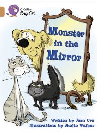 Book Cover for Monster in the Mirror by Jean Ure, Sholto Walker