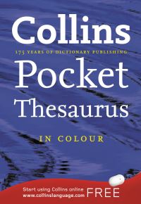 Book Cover for Collins Thesaurus by 
