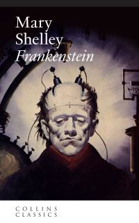 Book Cover for Frankenstein by Mary Shelley