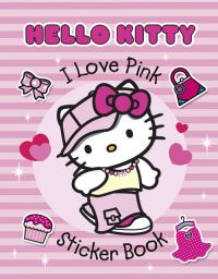 Book Cover for I Love Pink Sticker Book by 