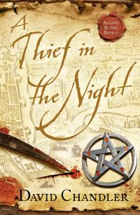 Book Cover for A Thief in the Night by David Chandler