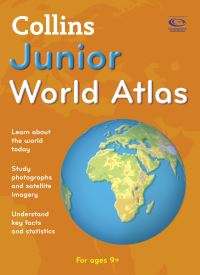 Book Cover for Collins Junior World Atlas by Stephen Scoffham