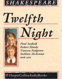 Book Cover for Twelfth Night by William Shakespeare