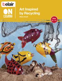 Book Cover for Art Inspired by Recycling by Hilary Ansell