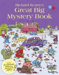 Book Cover for Richard Scarry's Great Big Mystery Book by Richard Scarry