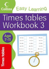 Book Cover for Collins Easy Learning Times Tables. Workbook 3, Age 7-11 by Simon Greaves