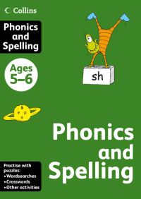 Book Cover for Phonics and Spelling. Ages 5-6 by Julie CrimminsCrocker