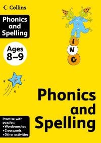 Book Cover for Phonics and Spelling. Ages 8-9 by Julie CrimminsCrocker