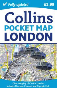 Book Cover for London Pocket Map by Collins Maps