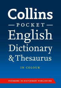 Book Cover for Collins Pocket English Dictionary & Thesaurus by 