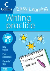Book Cover for Writing Practice. Age 5-7 by 