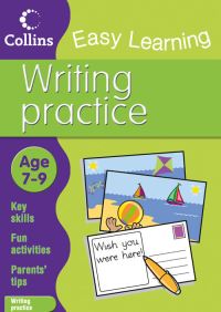 Book Cover for Writing Practice. Age 7-9 by 