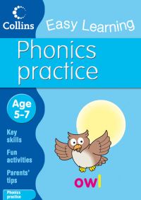 Book Cover for Easy Learning Phonics Practice. Ages 5-7 by 