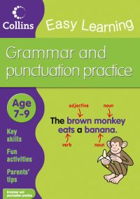 Book Cover for Grammar and Punctuation Practice. Age 7-9 by 