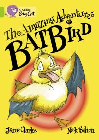 Book Cover for The Amazing Adventures of Batbird by Jane Clarke