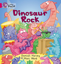 Book Cover for Dinosaur Rock by Damien Harvey