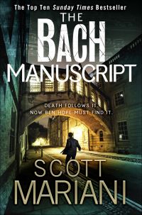 Book Cover for The Bach Manuscript by Scott Mariani