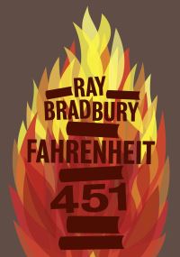 Book Cover for Fahrenheit 451 by Ray Bradbury