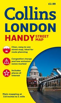Book Cover for Collins Handy Street Map London by Collins Maps