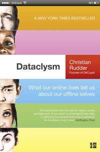 Book Cover for Dataclysm by Christian Rudder