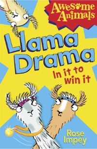 Book Cover for Llama Drama by Rose Impey