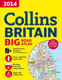 Book Cover for Collins Big Road Atlas Britain 2014 by Collins Maps