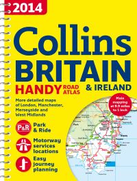 Book Cover for 2014 Collins Handy Road Atlas Britain by Collins Maps
