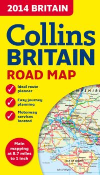 Book Cover for 2014 Collins Map of Britain by Collins Maps