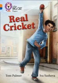 Book Cover for Real Cricket by Tom Palmer