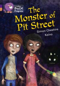 Book Cover for The Monster of Pit Street by Simon Cheshire