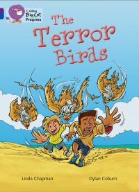 Book Cover for The Terror Birds by Linda Chapman