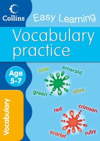 Book Cover for Vocabulary Practice. Age 5-7 by 