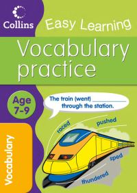 Book Cover for Vocabulary Practice. Age 7-9 by 