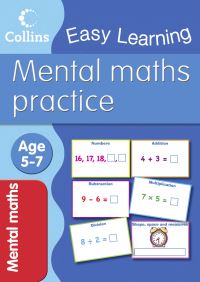 Book Cover for Mental Maths Practice. Age 5-7 by Peter Clarke