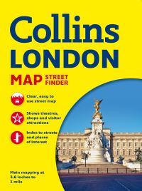 Book Cover for Collins London Streetfinder Map by Collins Maps