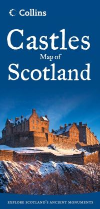 Book Cover for Castles Map of Scotland by Collins Maps