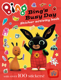 Book Cover for Bing's Busy Day Sticker Activity Book by 