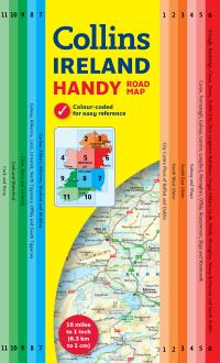 Book Cover for Handy Map Ireland by Collins Maps
